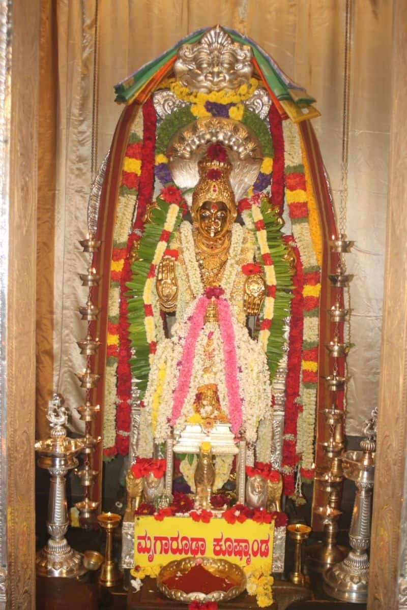 Navratri day 4 in Sringeri Sharadamba temple skr