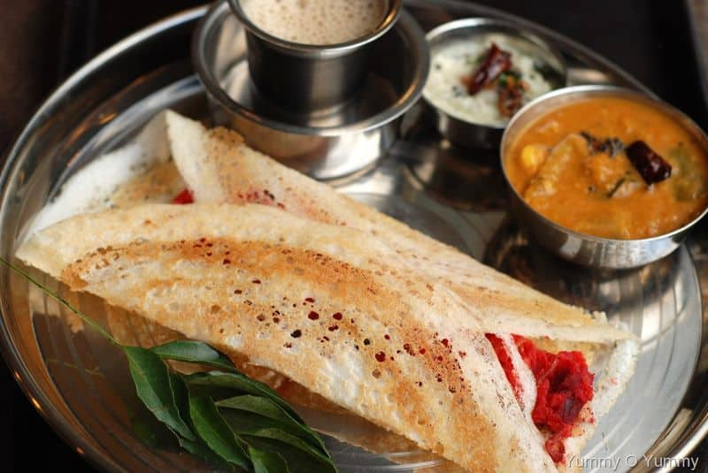 a special healthy dosa can be prepared for breakfast