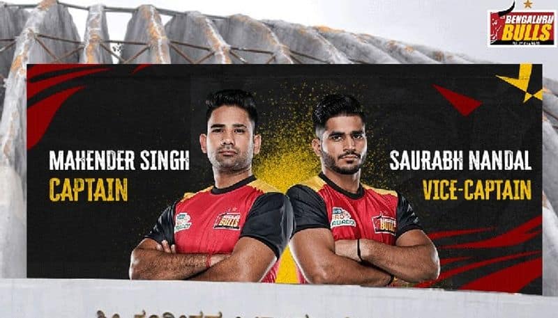 Pro Kabaddi League 2022 Bengaluru Bulls names Mahender Singh as new Captain kvn