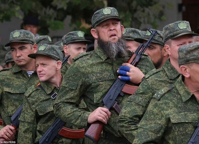 putins Reserve battalion dads army for ukraine war