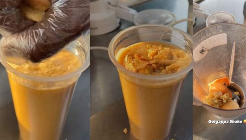 Video Of Golgappa Shake is viral 