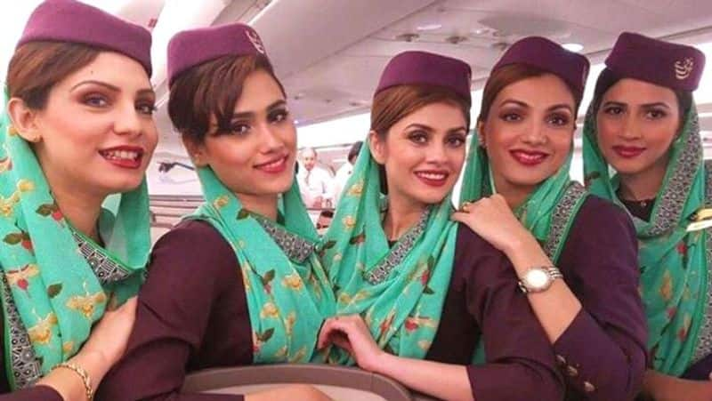 Pakistan airlines ordered to cabin crew is wearing proper undergarments