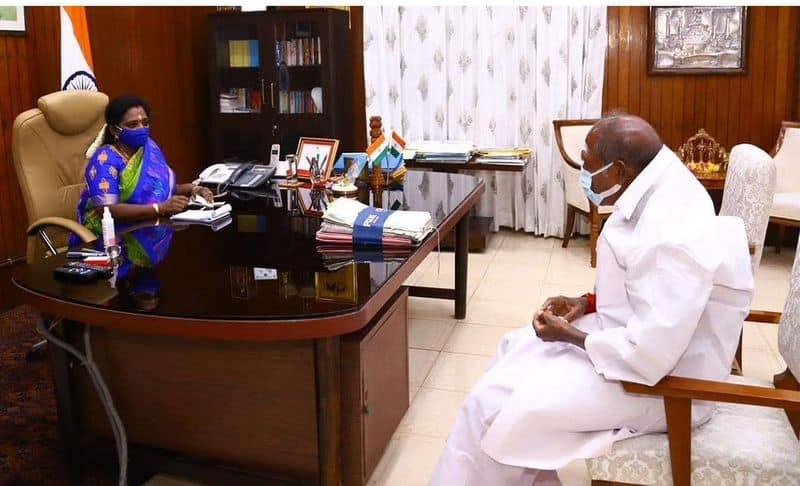 Chief Minister Rangasamy announced that the Puducherry constituency will be allotted to the BJP KAK