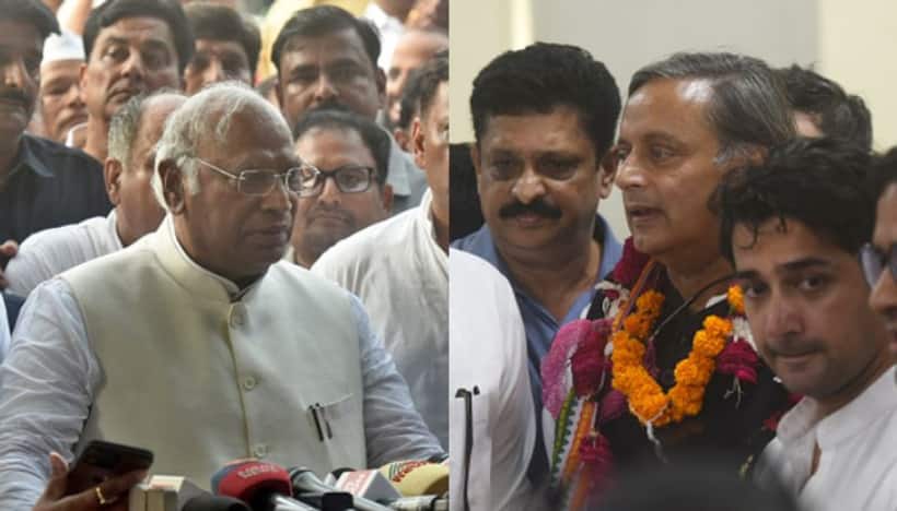 Congress president polls: Its Tharoor vs Kharge as KN Tripathi's form gets rejected