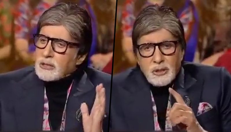 Amitabh Bachchan conveys a motivational story on KBC; watch the viral video - gps