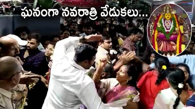 Navaratri Celebrations at Vijayawada Kanakadurgamma Temple 