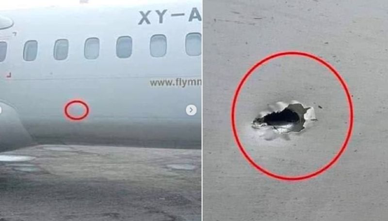 Bullet pierces through plane mid-air, hits traveller in Myanmar - adt 