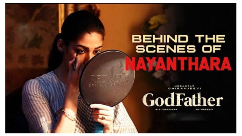 Nayantara Making Video from chiranjeevi's God Father movie