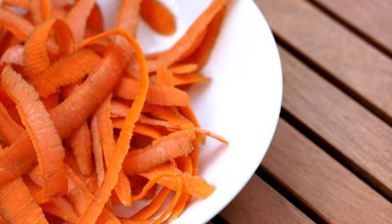 here are six uses of carrot peel 