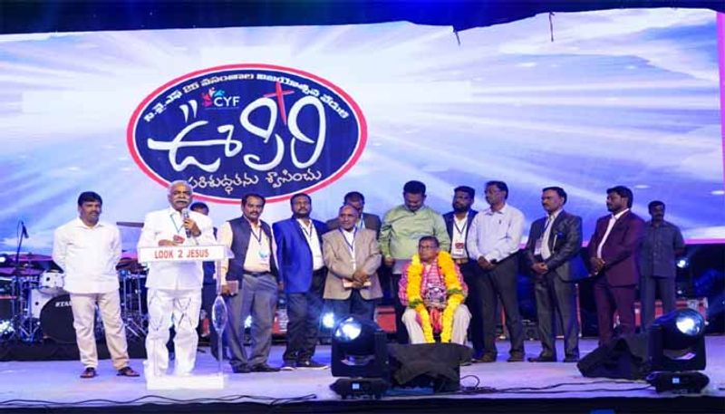 christian youth fellowship  Supports KCR National Party 