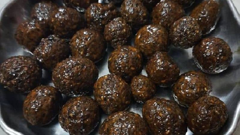 How to make Sesame Balls in Tamil