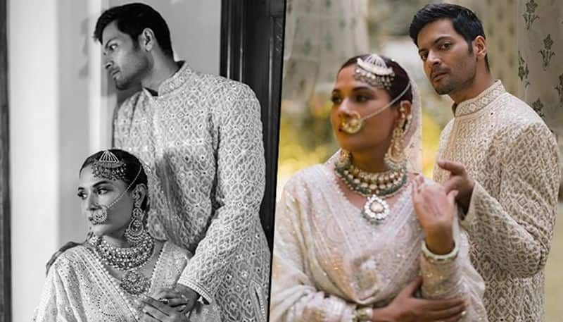 Richa Chadha Ali Fazal wedding Couple looks like royalty in NEW PICS from Lucknow drb