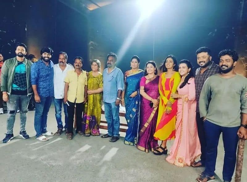 Sun TV serial Chandralekha final day shoot