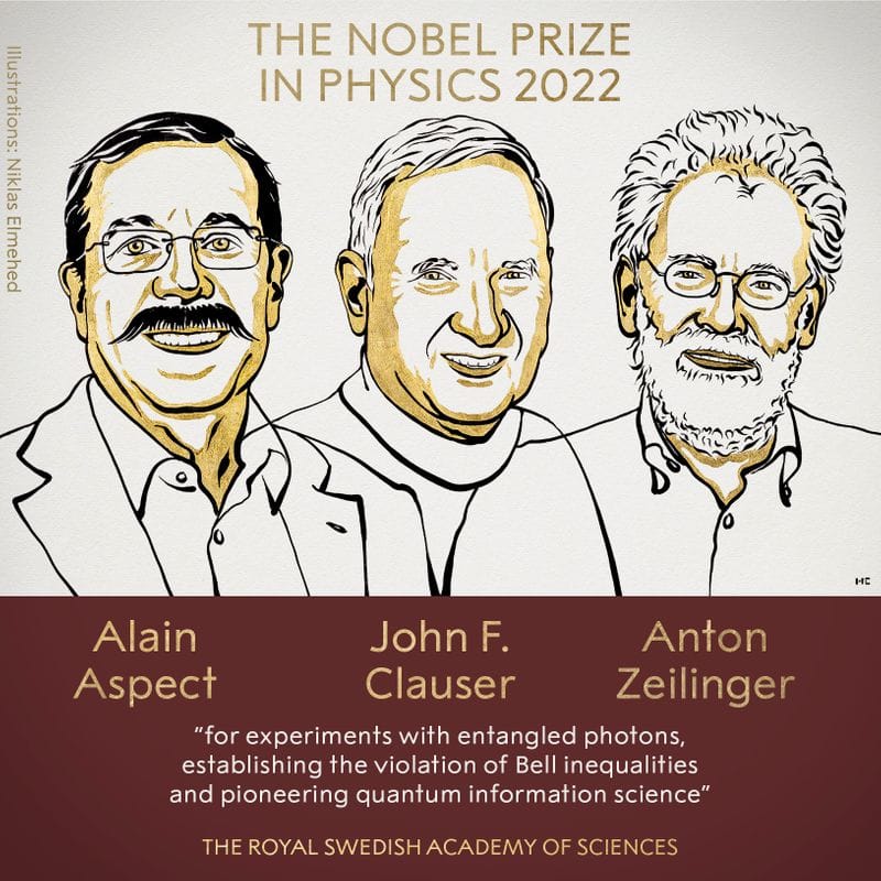 nobel prize in physics won by 3 scientists for work on quantum science ash 