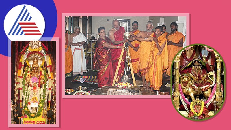 Navratri day 9 Celebrations in Sringeri and Horanadu devi temples skr