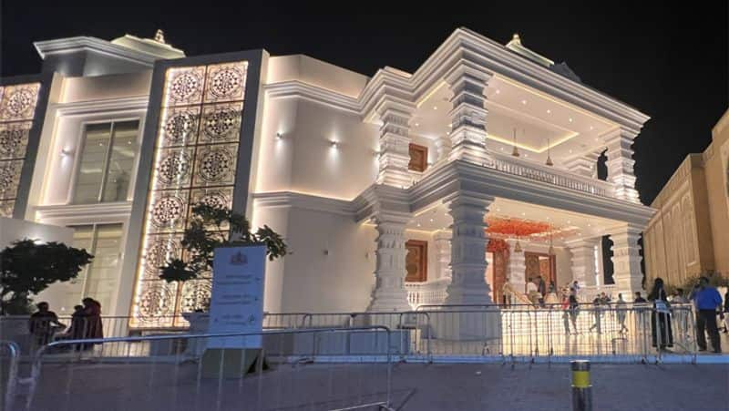 dubai temple hindu: Opening of a grand Hindu temple in Dubai