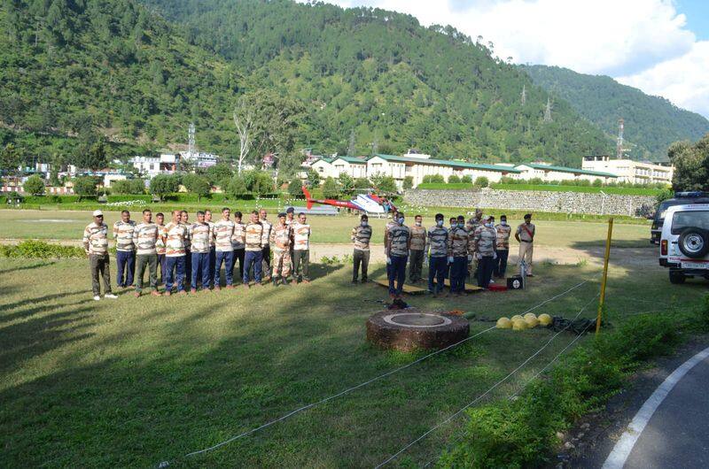 Uttarkashi rescue operation: 6 injured evacuated via Chopper to 12th Battalion ITBP, Matli, Uttarkashi