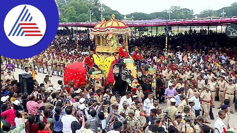 Chaos on the way to the Dasara Ambari procession snr