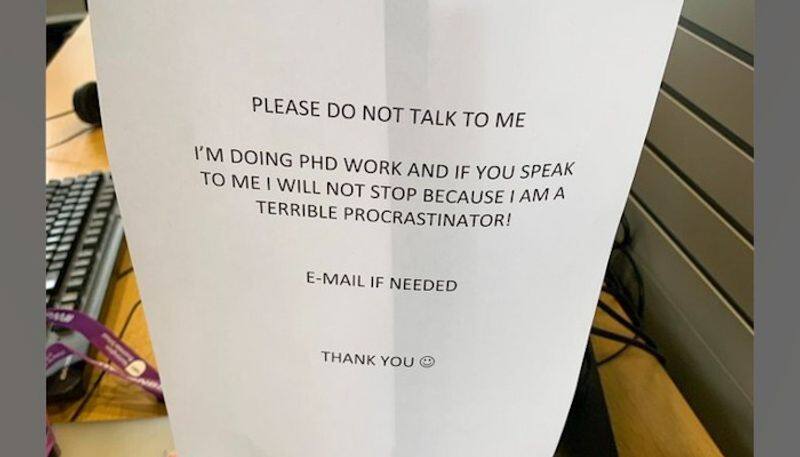 Every PhD student will absolutely relate to this note.. going viral 