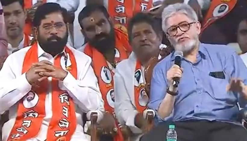 Sena Vs Sena on Dussehra: Bal Thackeray's estranged son Jaidev shares stage with Eknath Shinde