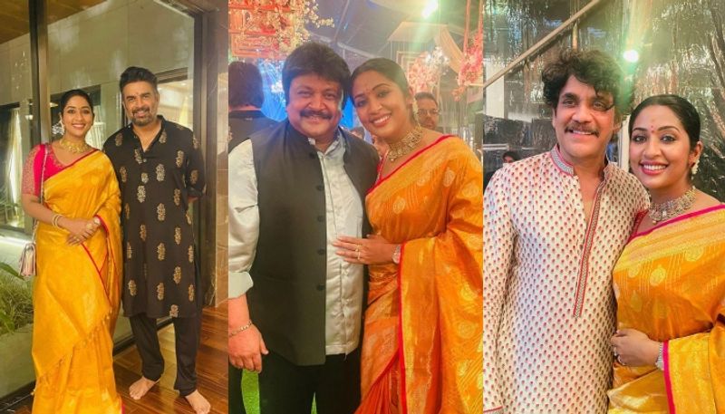 actress navya nair share beautiful photos with film actors