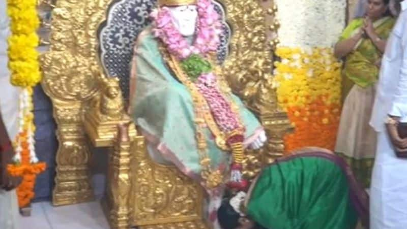 Worship of Durga Stalin in Mylapore Saibaba Temple.