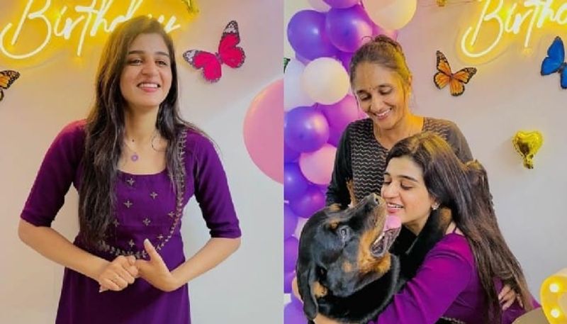 shriswetha mahalakshmi birthday celebration instagram