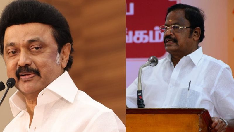 CM Stalin talks spiritual politics for vote bank.. bjp state vice president VP Duraisamy