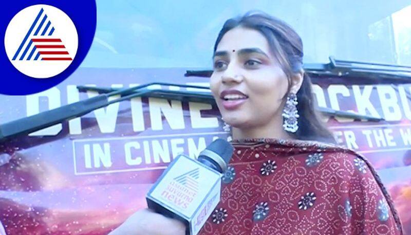 Actress Sapthami gowda talks about Kantara film success vcs 