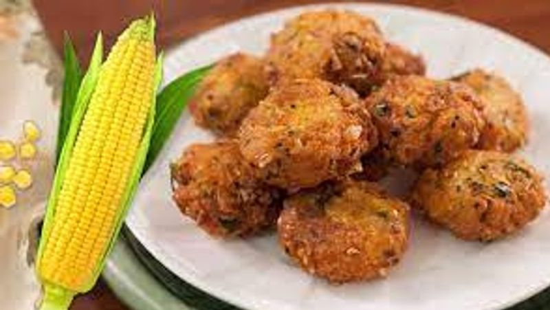 How to make Sweet corn Masal vada in Tamil