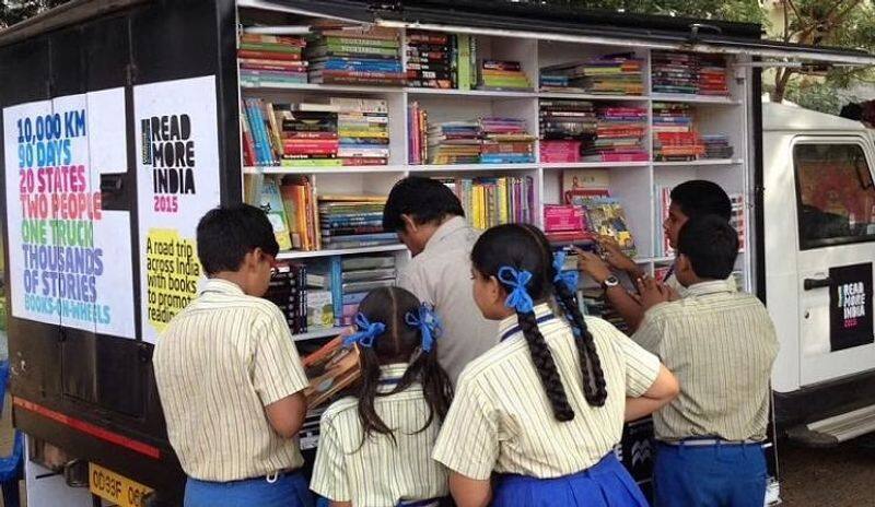 Library on wheels shceme launced in coimbatore today