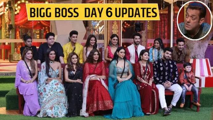 Bigg Boss Day 6 Updates: इधर 10 घरवालों संग पार्टी कर रहे थे सलमान, उधर जारी थी श्रीजिता-मान्या में लड़ाई