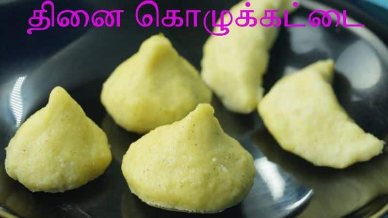 How to make millet Kolukkattai in Tamil