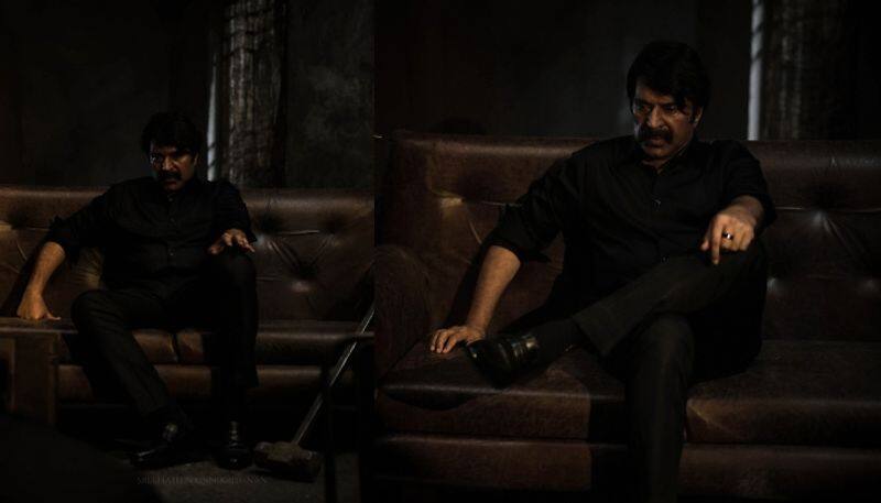 mammootty share Rorschach movie stills