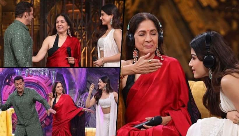 Bigg Boss 16: Salman Khan dances to ‘Saami Saami’ with ‘Goodbye’ actors Rashmika Mandanna, Neena Gupta