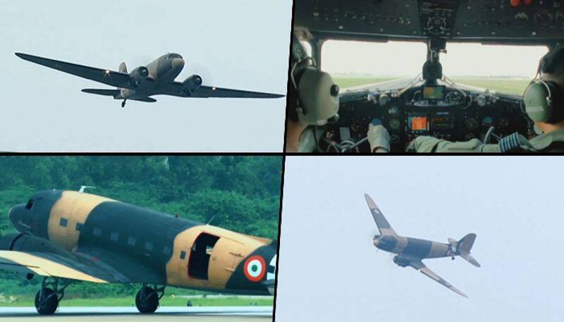 90th indian air force day Vintage Dakota, which helped save Srinagar and liberate Bangladesh, takes flight once again snt