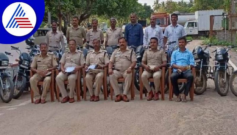 Three Arrested For Bike Theft Cases at Maddur in Mandya grg