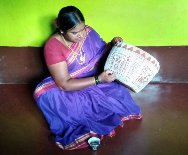 Soraba farmers preparation for Bhoomitai Puja at soraba rav