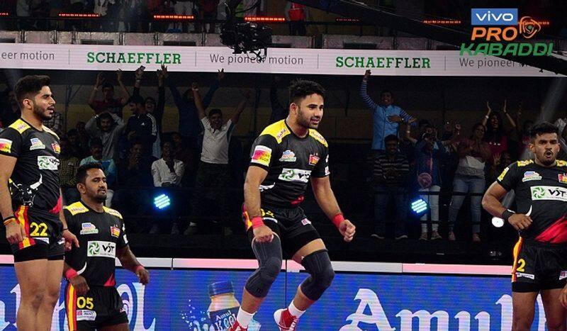 Pro Kabaddi League 2022 Bengaluru Bulls registered 2nd win after beat puneri paltan ckm