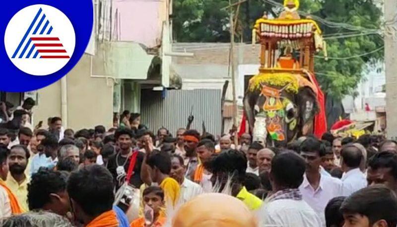 Celebration of Navratri festival at Maski bramaramba temple gow