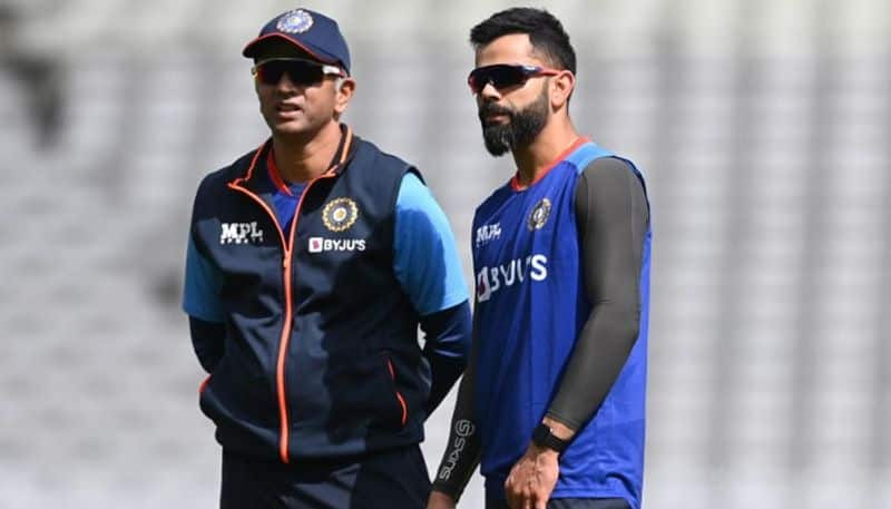 Rahul Dravid gives special training session with Virat Kohli