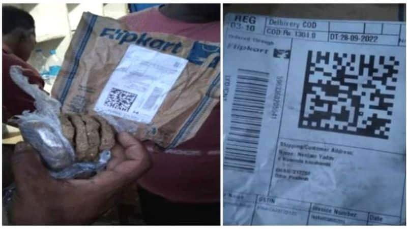 UP woman orders watch from Flipkart get cow dung