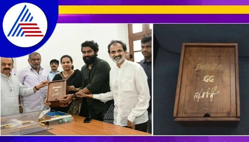 Dr Rajkumar family invites CM Basavaraj Bommai for Gandhada gudi pre release event vcs