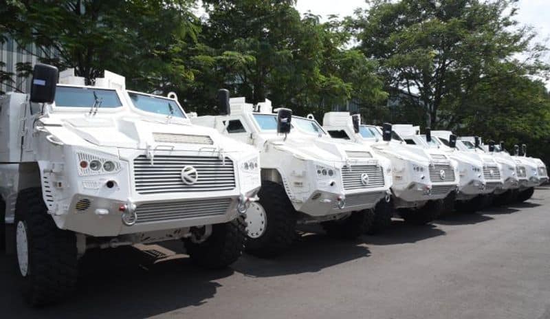 16 Made-in-India Kalyani M4 vehicles for UN peacekeepers