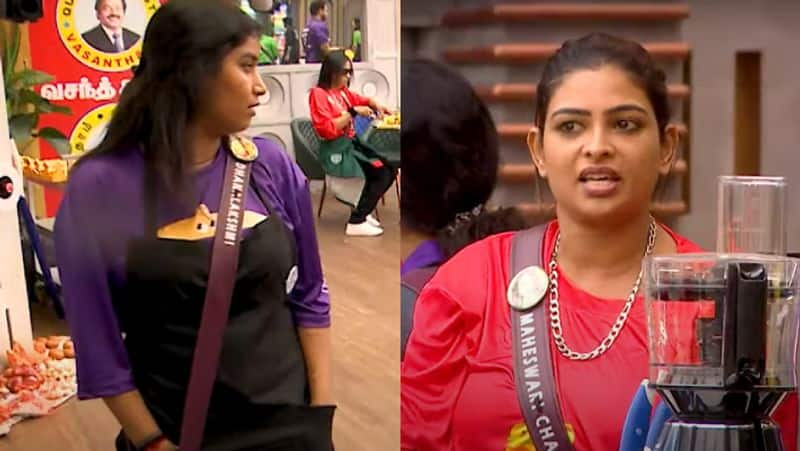 VJ Maheshwari fight with BiggBoss season 6 contestant Dhanalakshmi new promo released