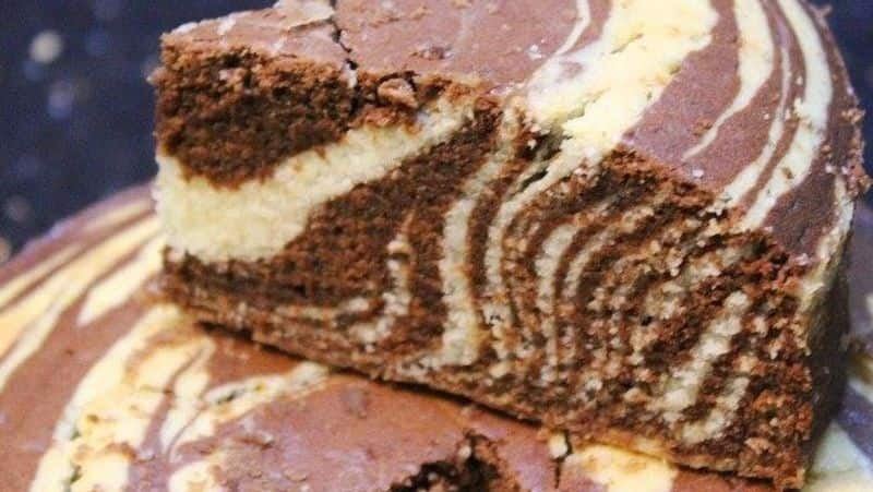 How to make Marble Cake in Tamil