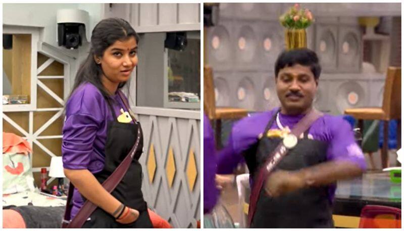 Dhanalakshmi is angry with GB muthu new biggboss promo released 