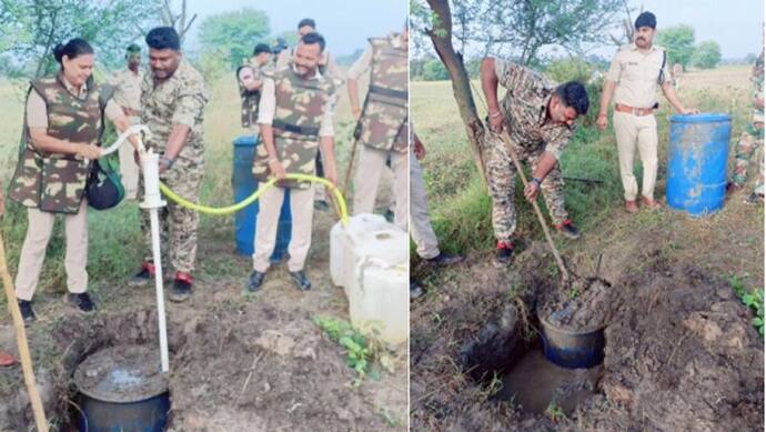 गुना का हैरान करने वाला मामलाः पुलिस ने पकड़ा शराब उगलने वाला हैंड पंप, तस्करों का जुगाड़ देख चकराई