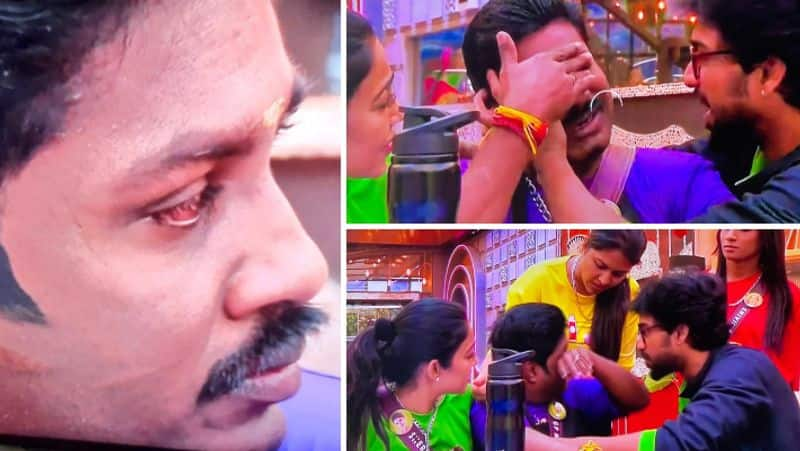 Fight Between BiggBoss season 6 contestants Dhanalakshmi and GP muthu video viral 