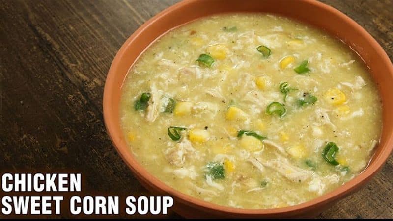 How to make Restaurant Style Sweetcorn Chicken soup in Tamil 